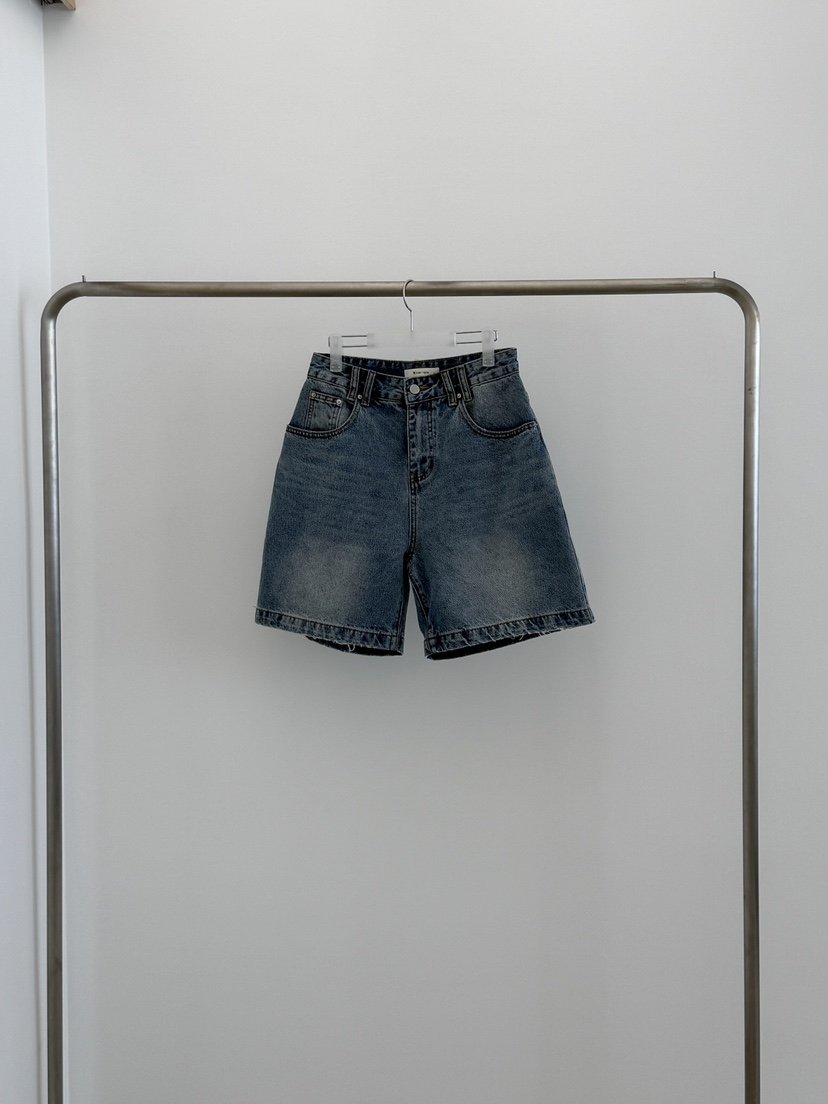 RIVER RAIN韓國直郵女裝新款26春夏休閑時尚人氣職業短褲RIVER RAIN短褲