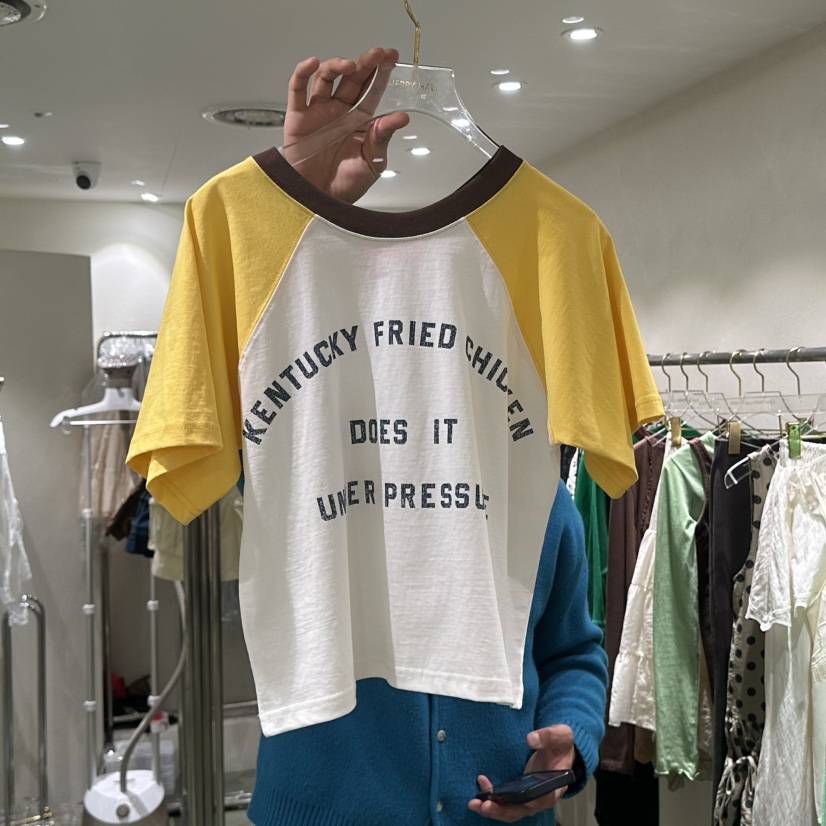 JERRY HALL-P韓國直郵女裝新款人氣職業時尚推薦熱賣T恤JERRY HALLT恤