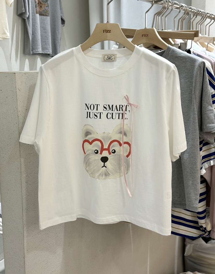 FIZZ韓國代購女士新款職業時尚熱賣休閑人氣推薦26春夏T恤FIZZT恤