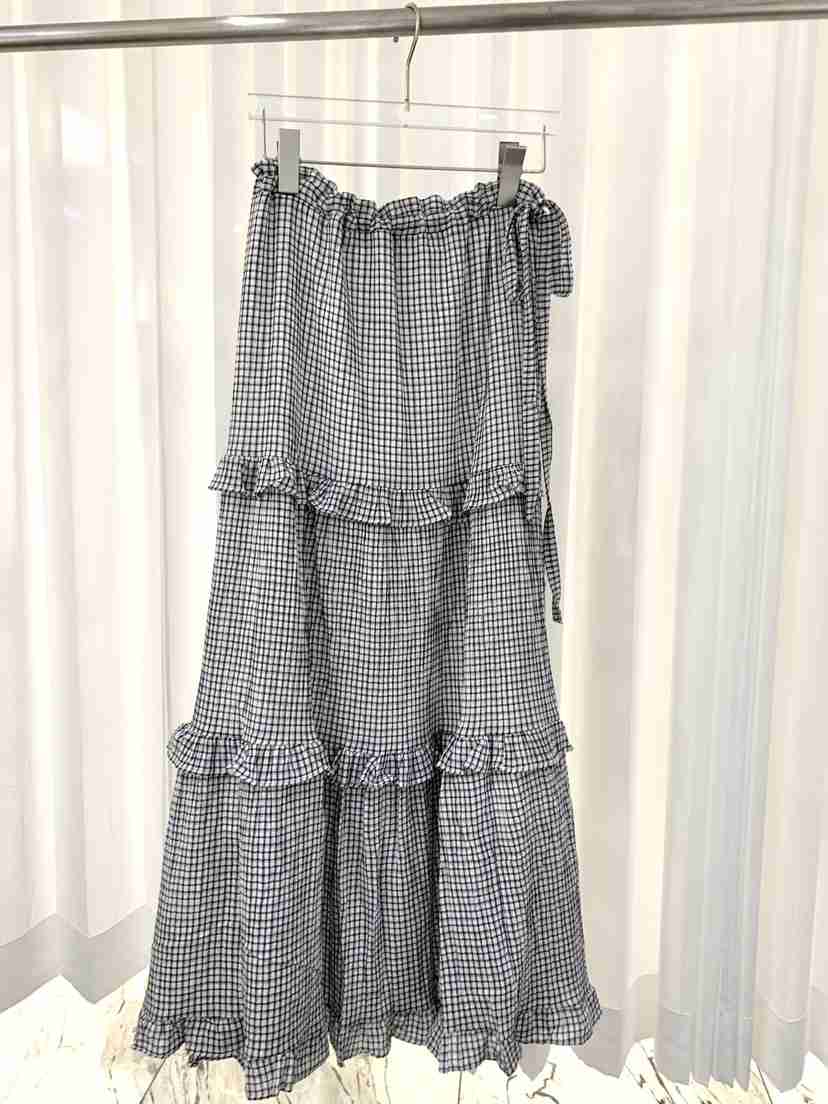 FABRIC韓國東大門代購女士新品26春夏休閑人氣職業推薦長裙FABRIC長裙