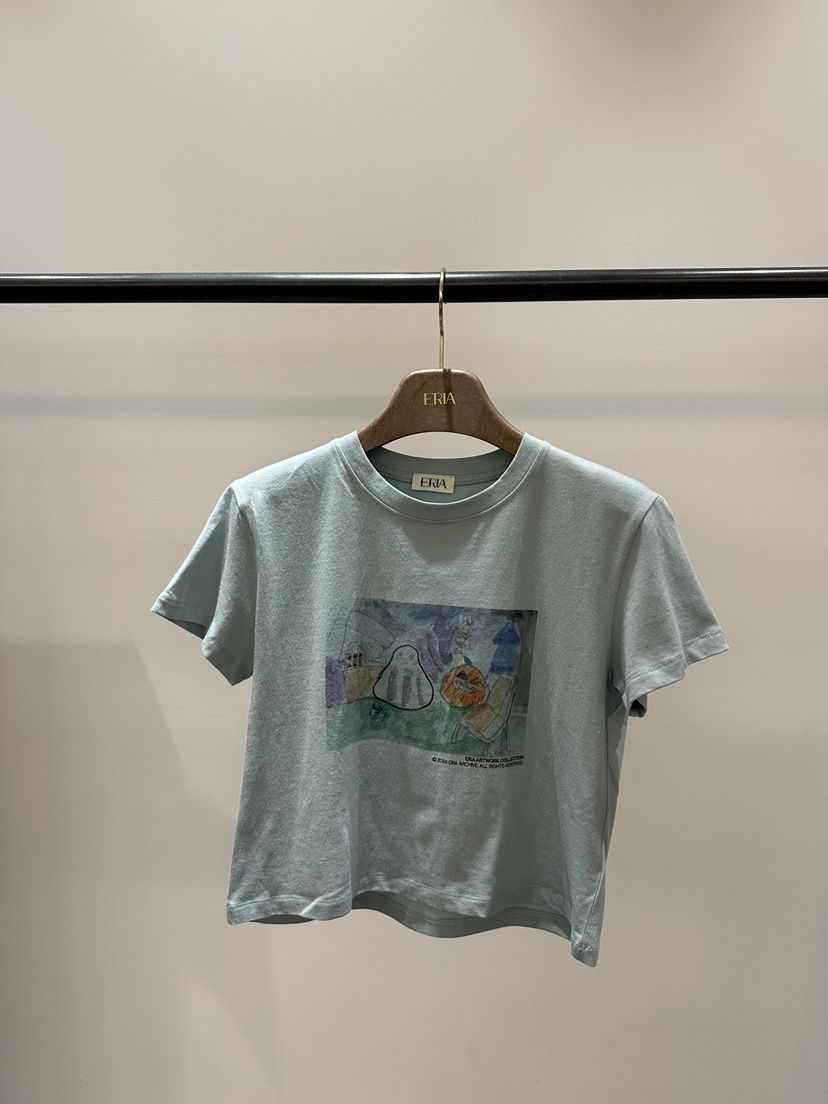 HUE/ERIA韓國代購女士新品人氣熱賣職業26春夏休閑時尚T恤HUE/ERIAT恤