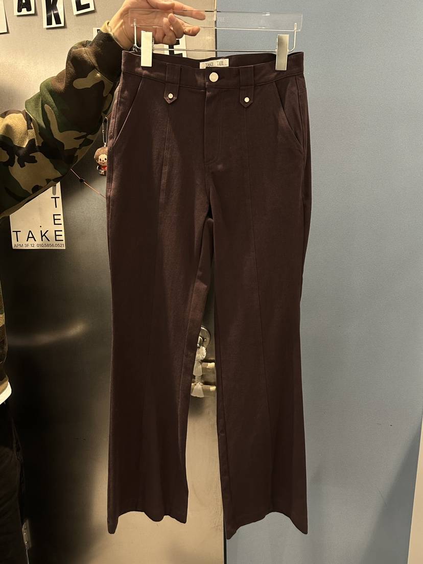 TAKE TEE韓國東大門代購女裝新款人氣職業時尚26春夏休閑褲TAKE TEE休閑褲