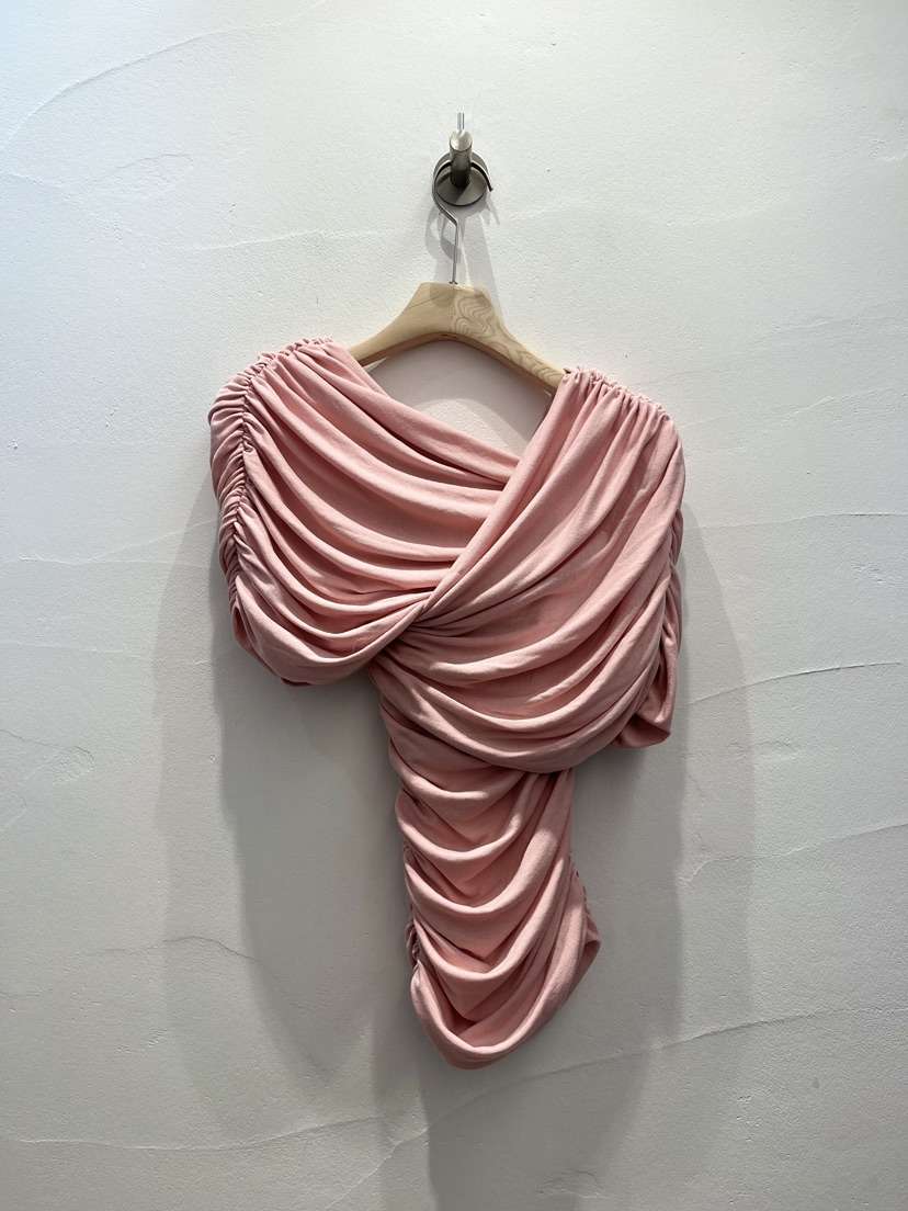 BROWN PAPER-S韓國直郵實拍女裝新品休閑襯衫蕾絲衫褶皺BROWN PAPER-S襯衫/蕾絲衫