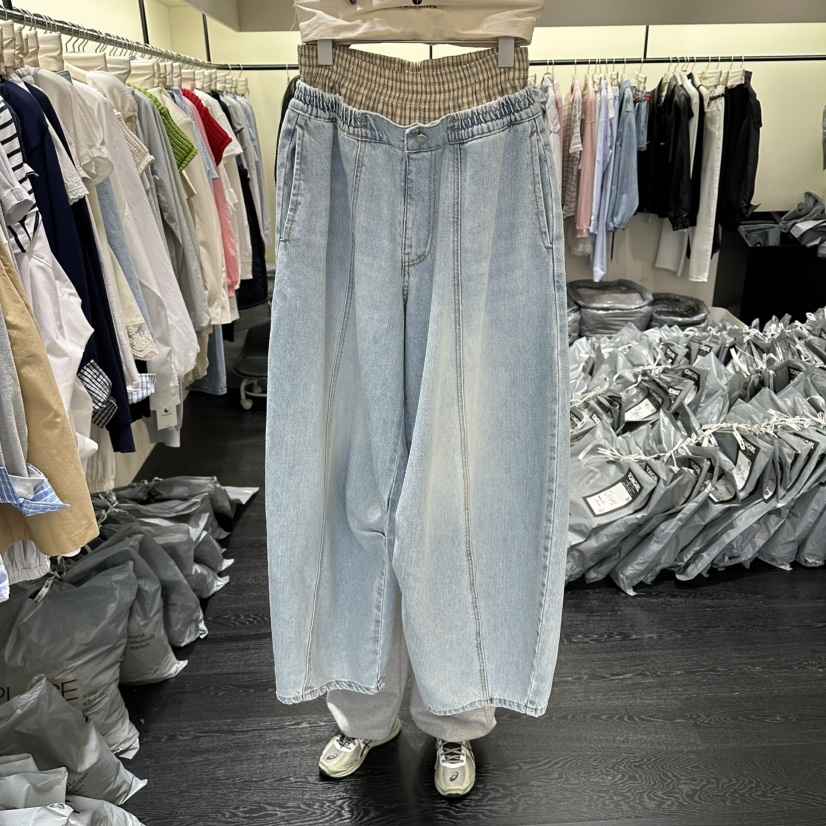 TOMGIRL韓國東大門代購女裝新品職業26春夏人氣熱賣牛仔褲TOMGIRL牛仔褲