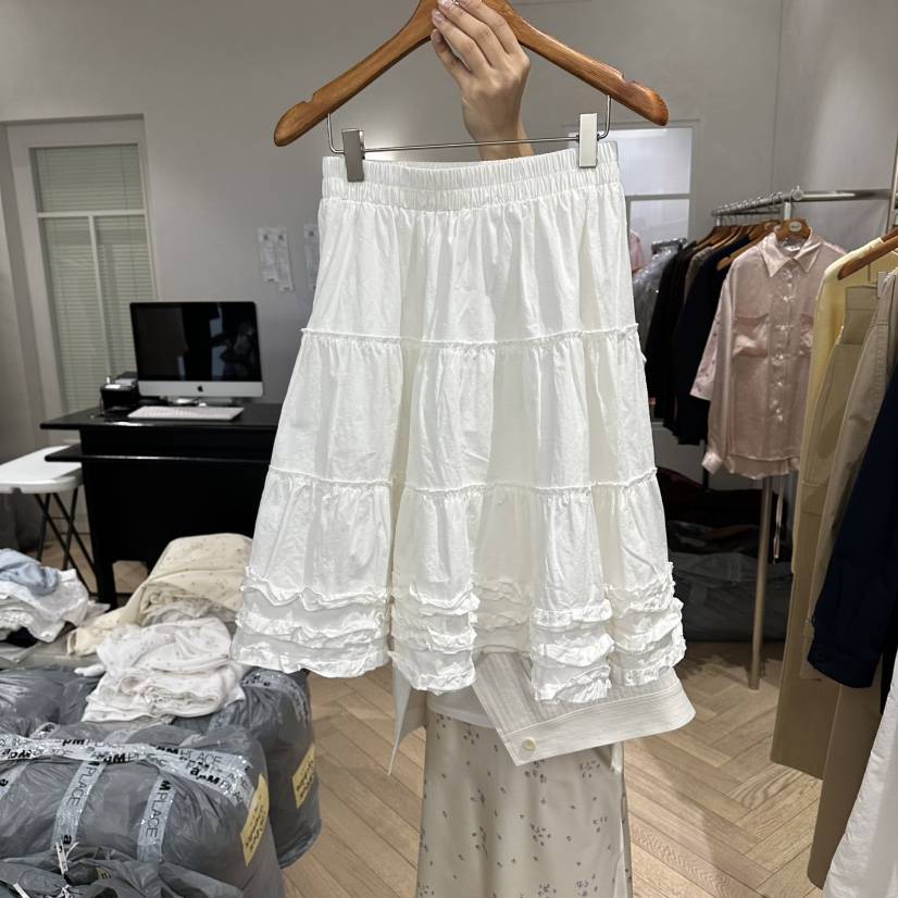 BRUSH-P/MULETTE韓國直郵實拍女士新品職業半身裙中短裙BRUSH-P/MULETTE半身裙/中短裙