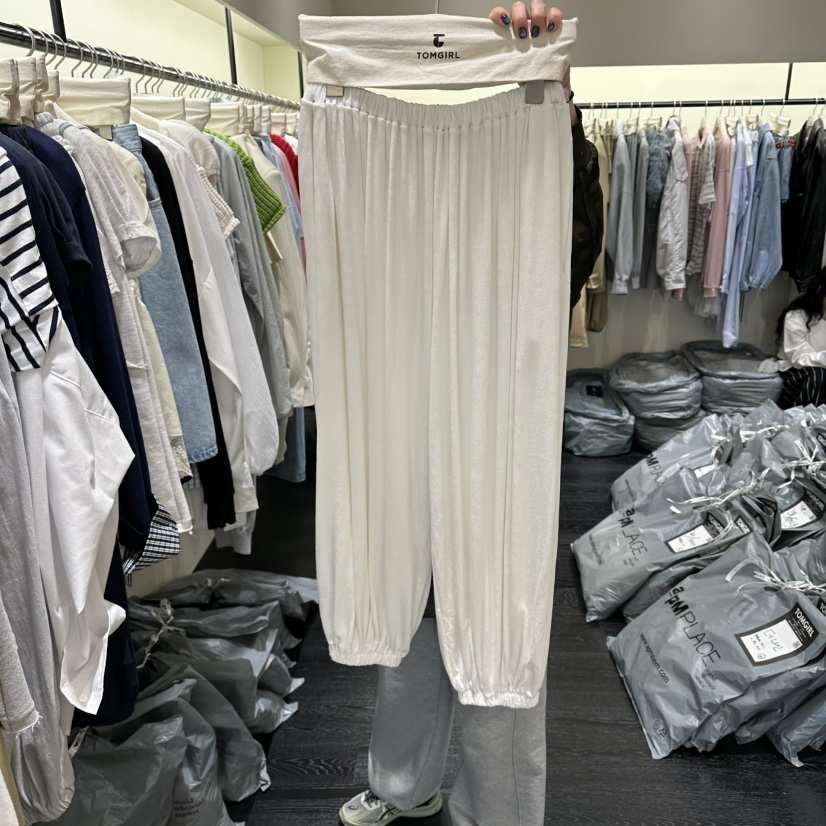 TOMGIRL韓國直郵實拍女裝新款時尚26春夏熱賣職業人氣休閑褲TOMGIRL休閑褲