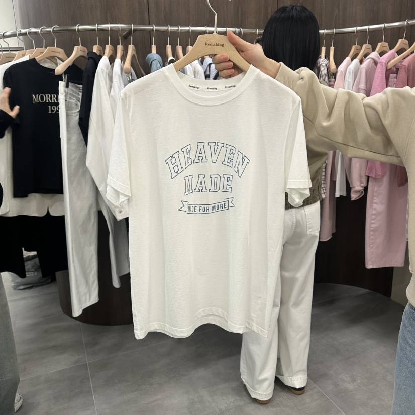 URBANSTORY/REMAKING韓國東大門代購女裝新款職業人氣T恤Remaking/URBANSTORYT恤