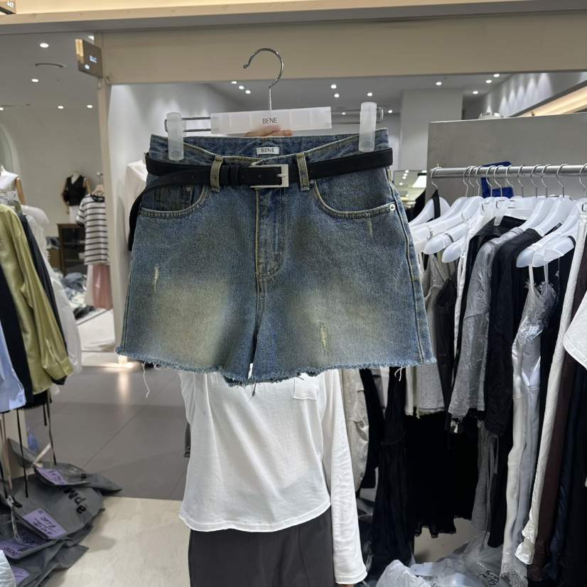 BENE韓國東大門直郵女裝新款26春夏時尚推薦短褲不含腰帶BENE短褲