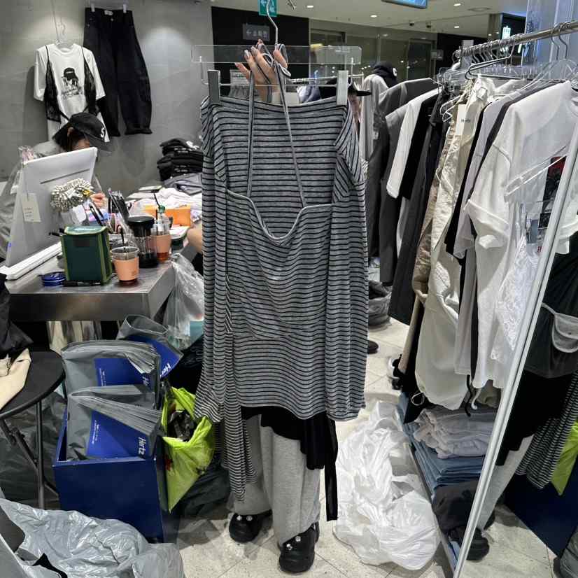 HERTZ-P韓國直郵女裝新款人氣26春夏時尚職業熱賣長袖T恤HERTZ-P長袖T恤