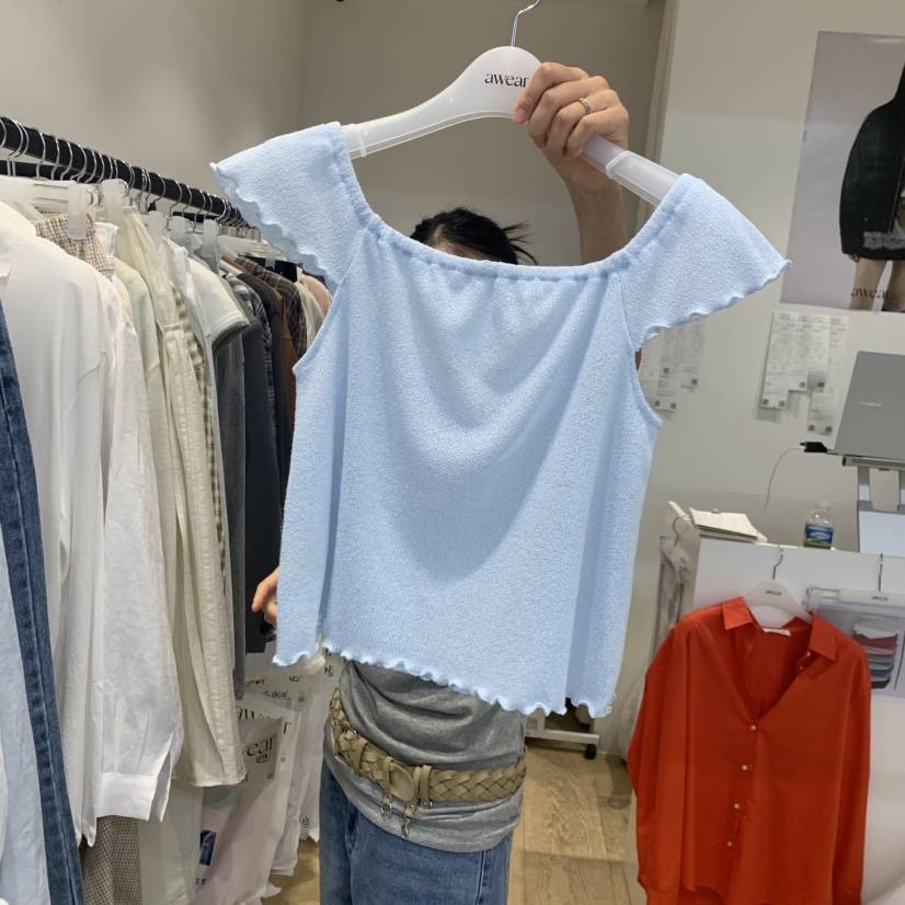 RUMIRU/AWEAR東大門代購女士新品人氣休閑26春夏職業T恤awear/RUMIRUT恤