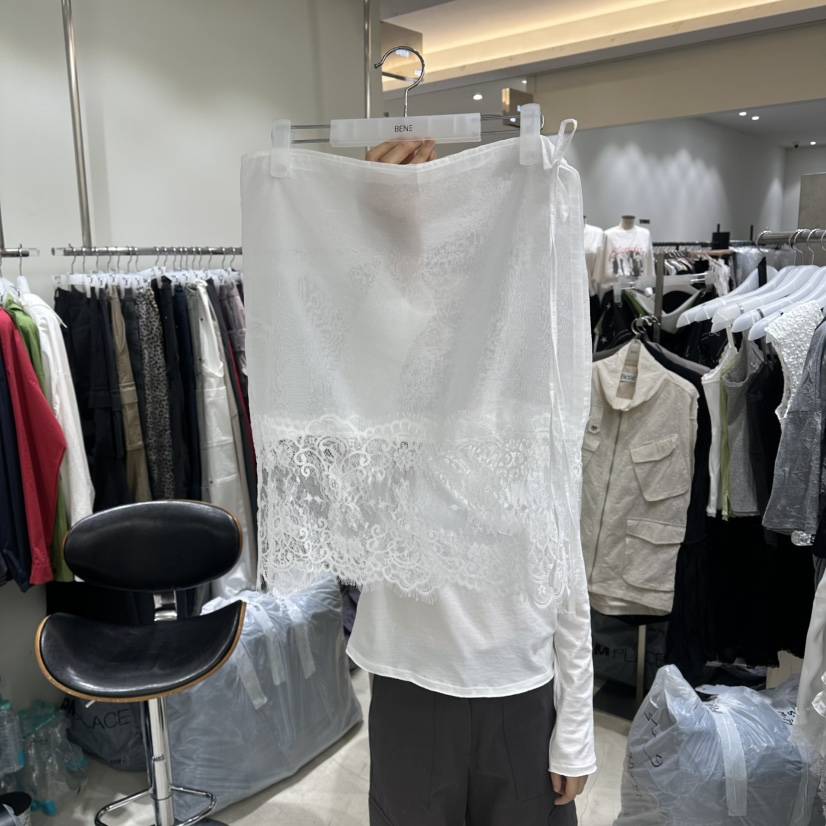 BENE東大門實拍女裝新品休閑推薦熱賣真品26春夏人氣短裙BENE短裙