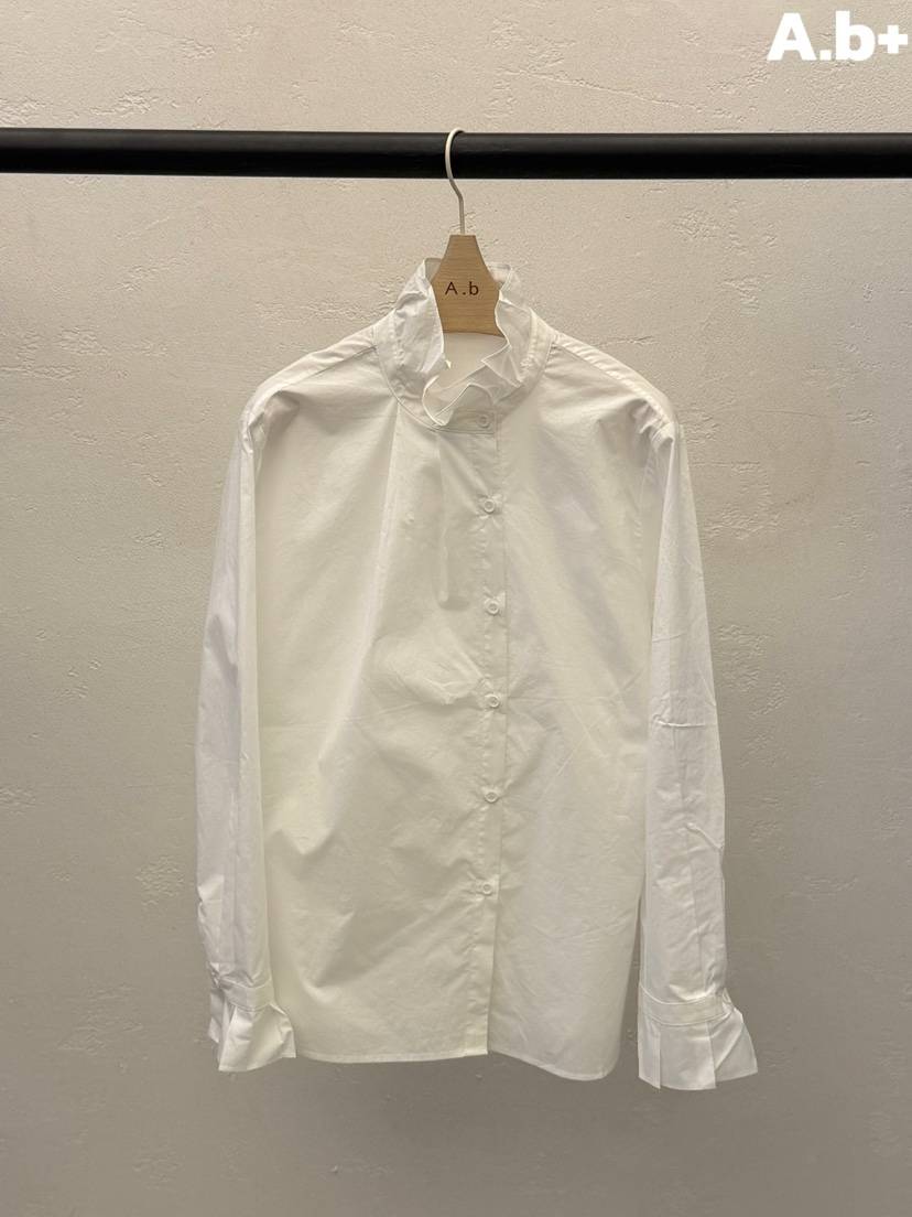 AUTUMN BEIGE PLUS韓國代購女裝新品26春夏熱賣襯衫蕾絲衫A.b/AUTUMN BEIGE襯衫/蕾絲衫