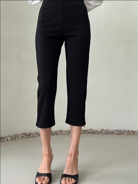 DEMAR韓國東大門直郵女士新品職業打底褲鯊魚褲七分褲長款DEMAR打底褲/鯊魚褲