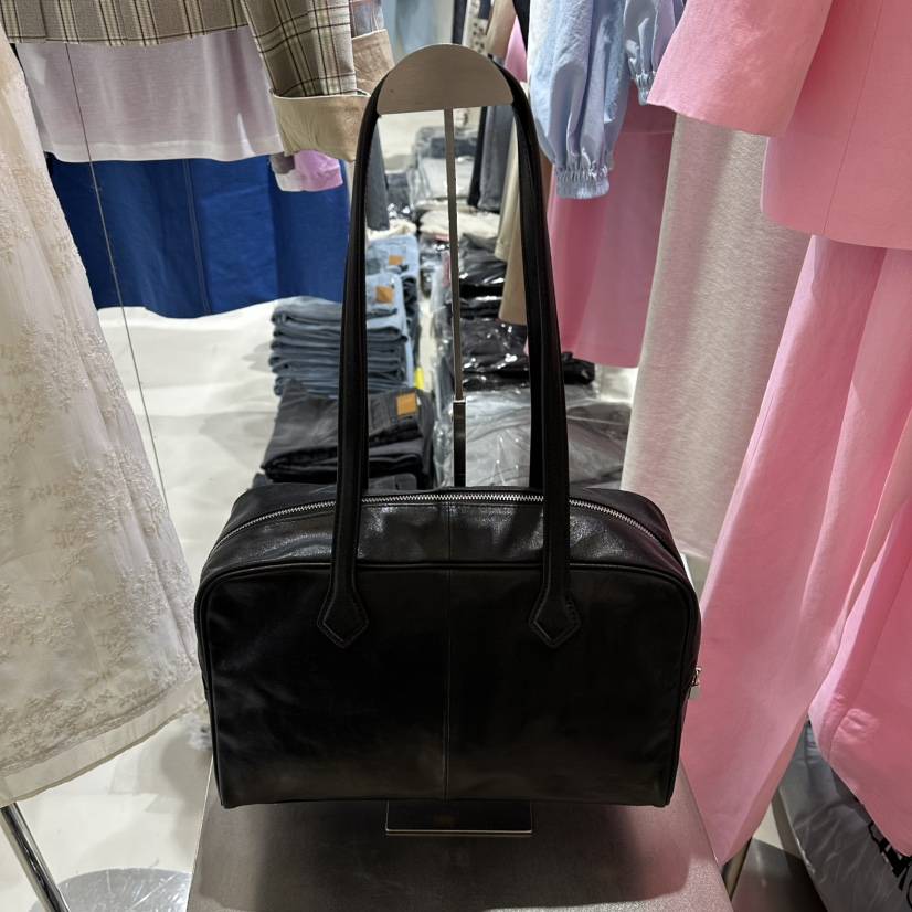 NEROLI 36韓國直郵實拍女裝新品推薦單肩斜跨包牛皮拉鏈NEROLI 36單肩/斜跨包