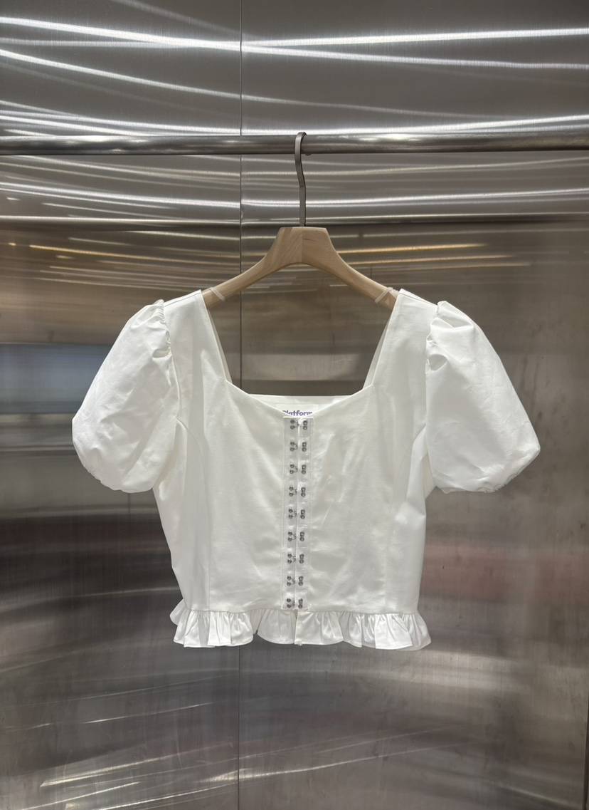 PLATFORM-L韓國直郵女裝新款職業休閑熱賣26春夏襯衫蕾絲衫PLATFORM襯衫/蕾絲衫