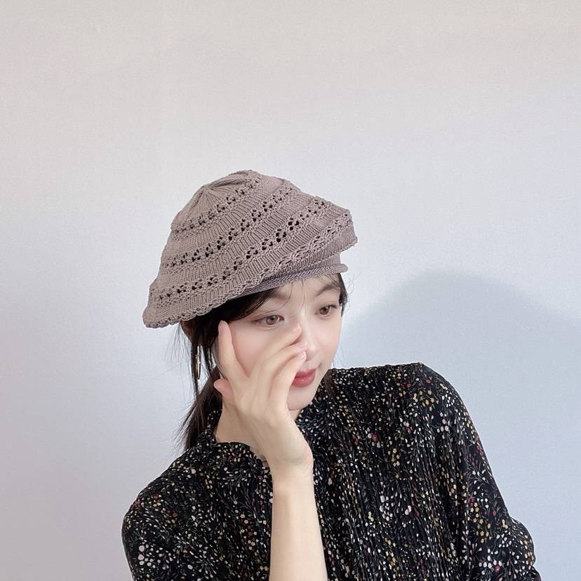 LOVELY HAT韓國代購女士新款職業26春夏推薦休閑時尚帽子LOVELY HAT帽子