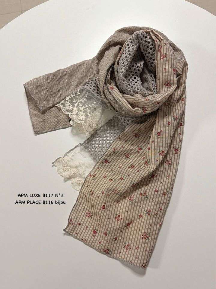 N3韓國東大門代購女裝新款人氣熱賣休閑推薦26春夏圍巾披肩棉N3圍巾/披肩