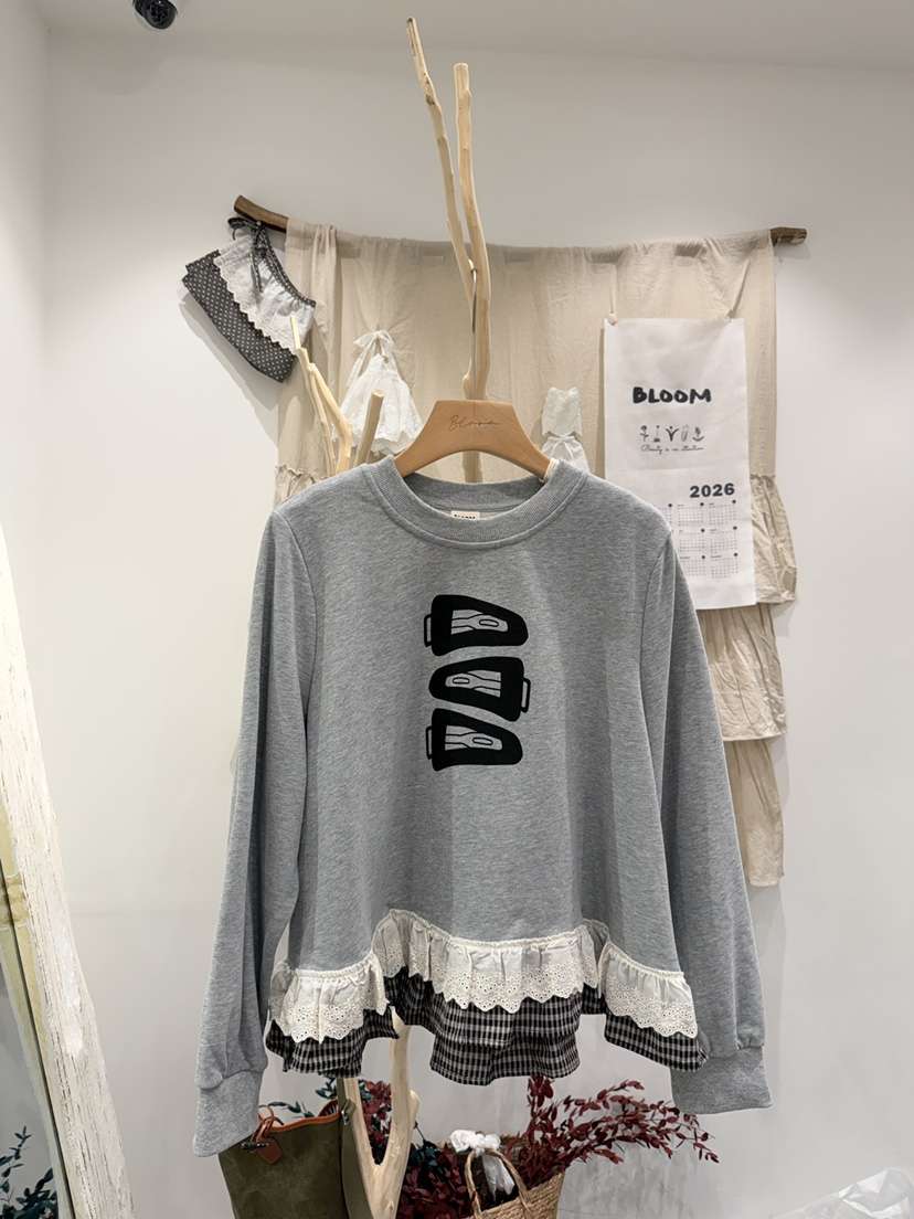 BLOOM韓國直郵實拍女士新款時尚人氣職業休閑推薦熱賣衛衣BLOOM-S衛衣