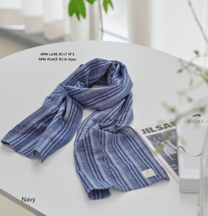 N3韓國直郵實拍女士新款熱賣26春夏時尚圍巾披肩直筒亞麻N3圍巾/披肩