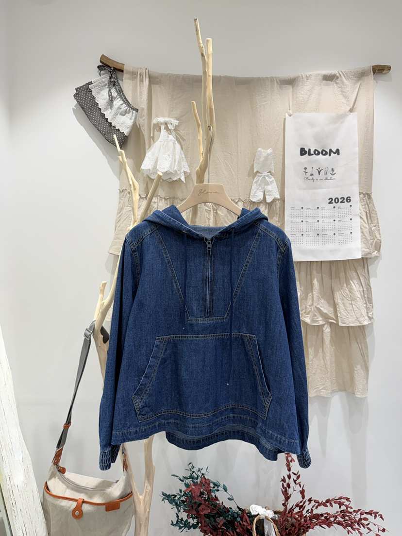 BLOOM韓國直郵實拍女裝新品26春夏人氣職業推薦休閑時尚衛衣BLOOM-S衛衣