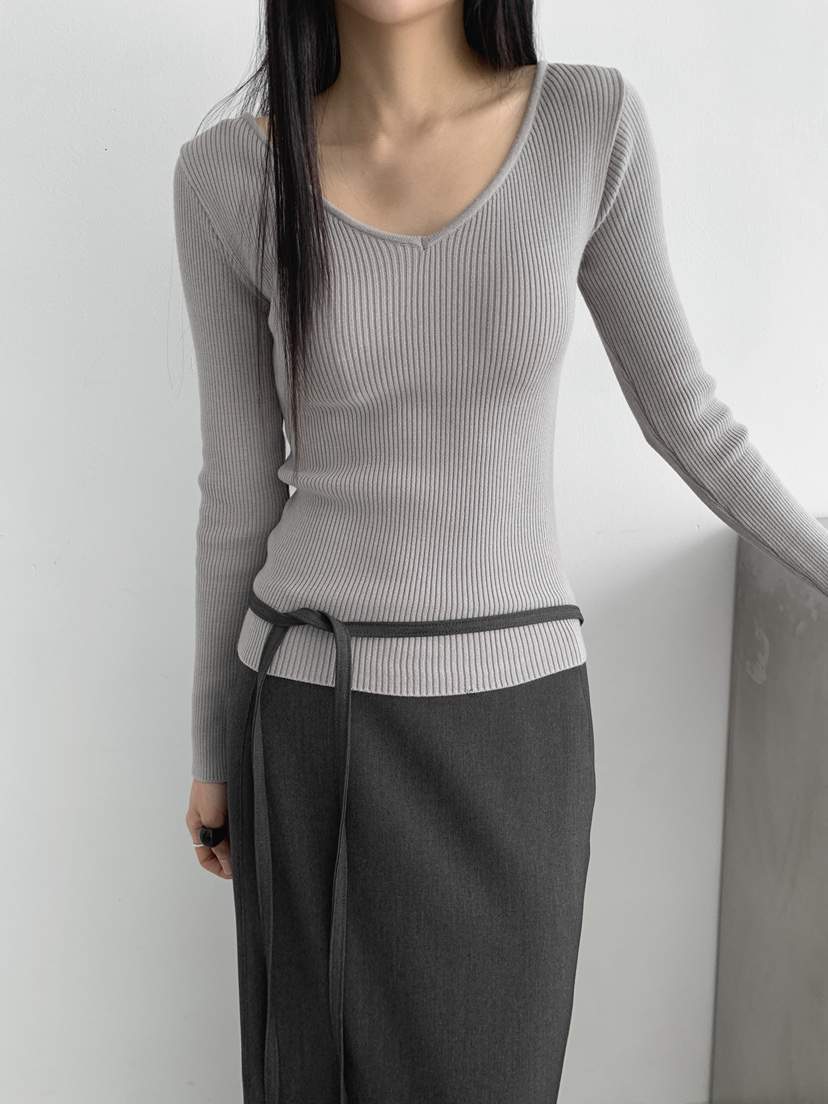 MOMENT韓國直郵女裝新品休閑人氣26春夏熱賣推薦時尚針織衫MOMENT/RECOVER針織衫