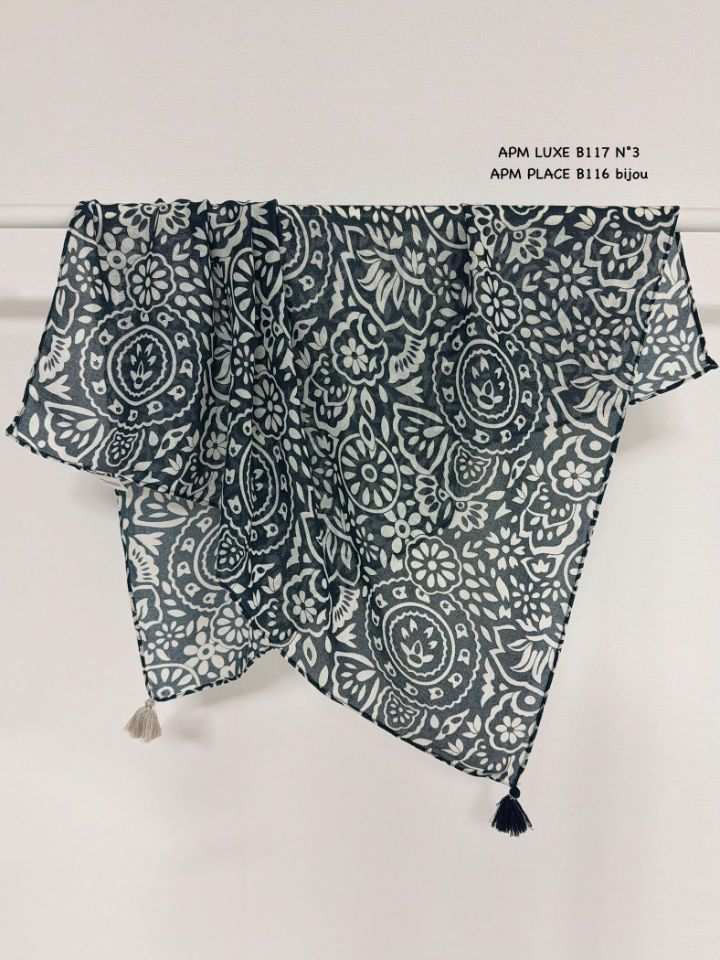 N3韓國直郵實拍女裝新款人氣職業時尚熱賣26春夏圍巾披肩流蘇N3圍巾/披肩