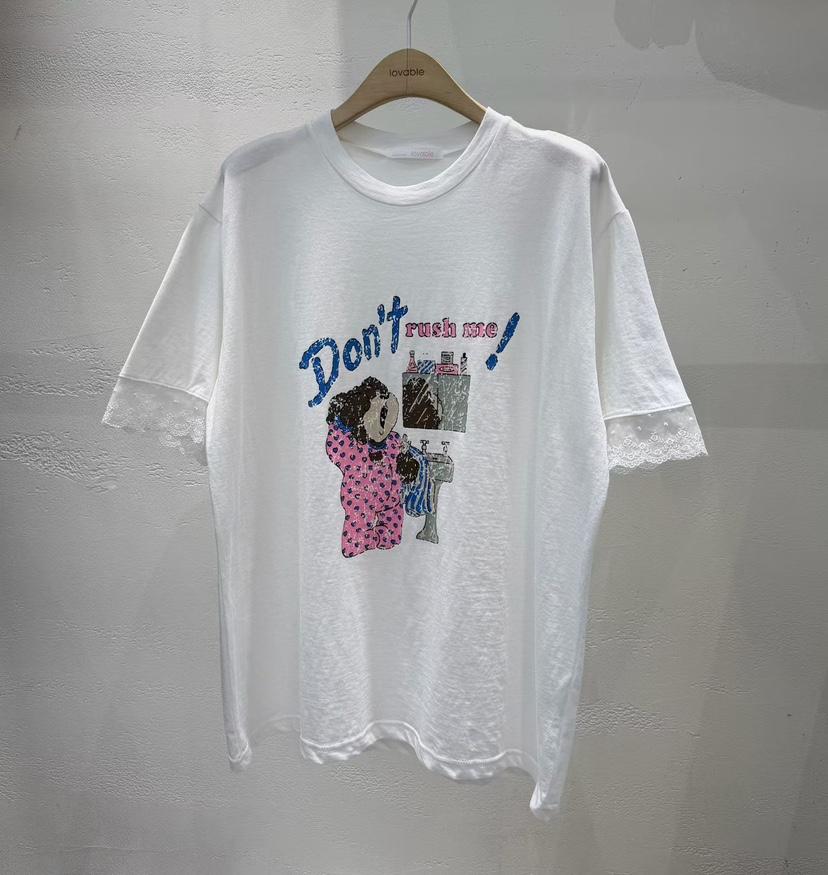 LOVABLE韓國東大門代購女士新款推薦熱賣職業休閑26春夏T恤LOVABLET恤