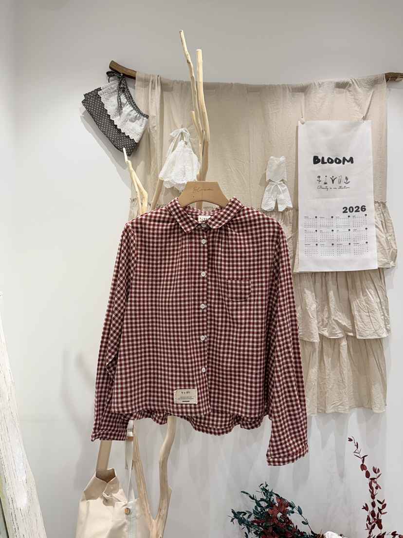 BLOOM韓國直郵女裝新款職業26春夏休閑熱賣時尚襯衫蕾絲衫BLOOM-S襯衫/蕾絲衫