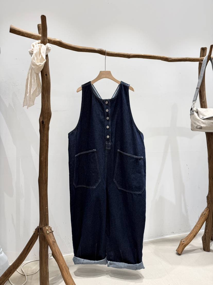 BLOOM韓國直郵女士新款熱賣時尚職業休閑人氣26春夏背帶褲BLOOM-S背帶褲