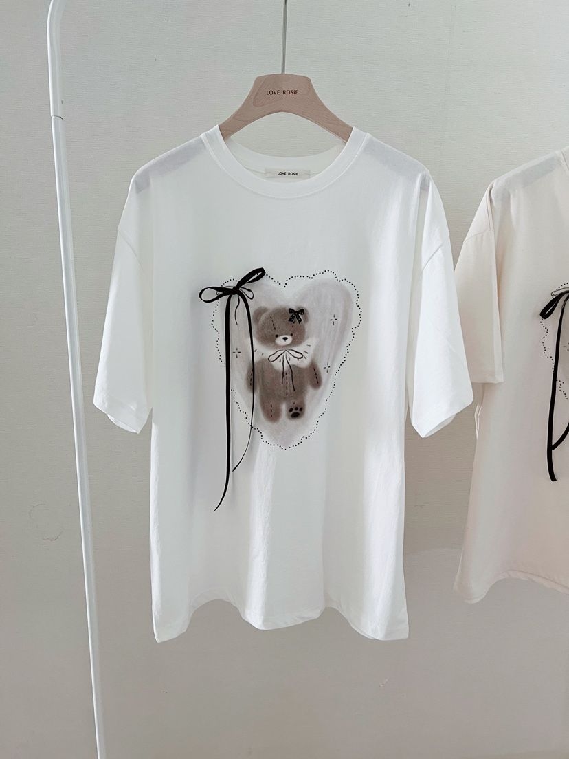 LOVE ROSIE韓國東大門直郵女士新款休閑時尚人氣26春夏T恤LOVE ROSIET恤