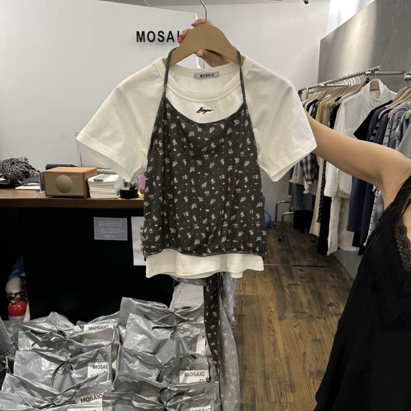 MOSAIC韓國東大門直郵女裝新品休閑時尚吊帶背心不含內搭MOSAIC吊帶/背心