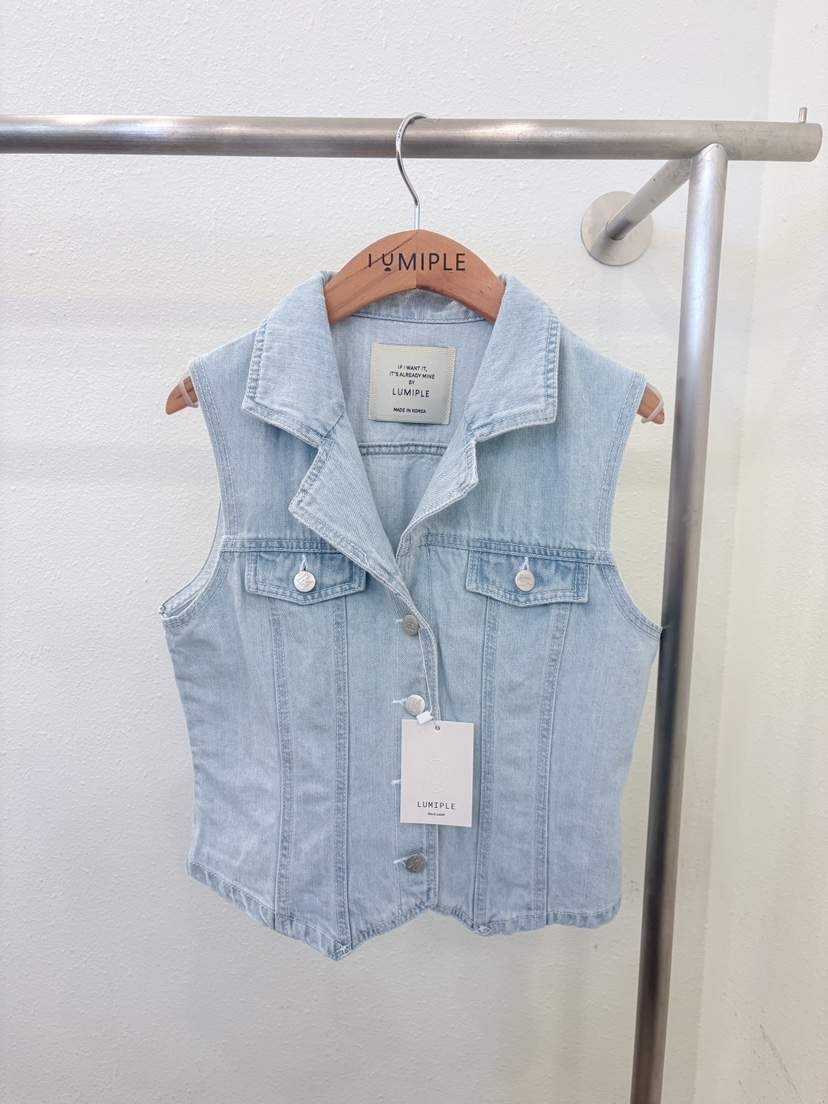 LUMIPLE韓國東大門代購女士新品職業人氣休閑熱賣26春夏馬甲LUMIPLE馬甲