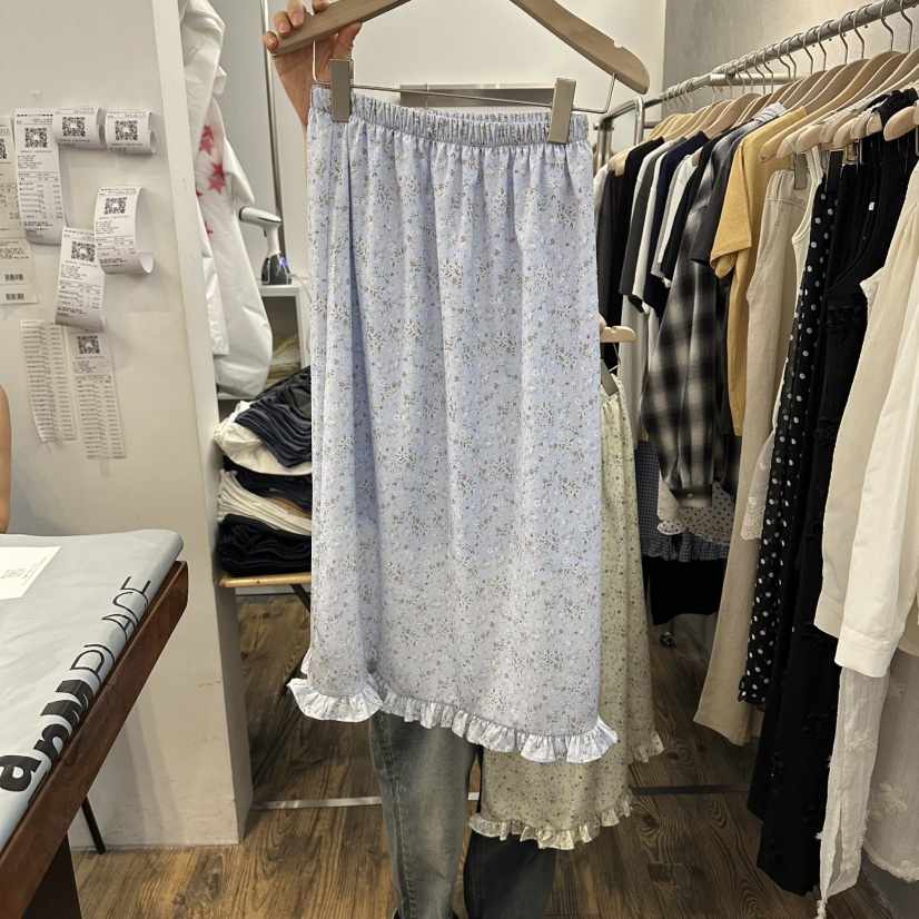 MOSAIC韓國東大門直郵女士新款職業熱賣人氣休閑26春夏長裙MOSAIC長裙