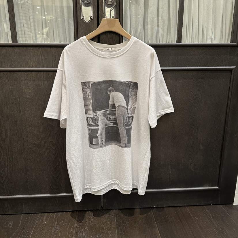 VIBELLE韓國直郵實拍女裝新款人氣26春夏休閑職業時尚T恤VIBELLET恤