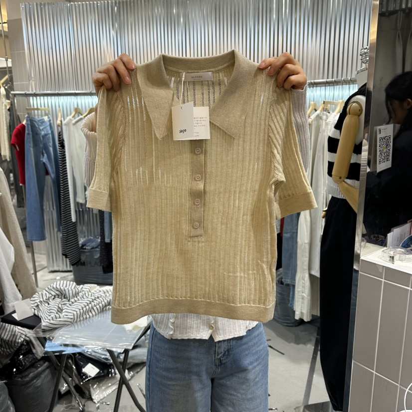 ALEGRE韓國直郵女裝新品推薦職業26春夏休閑人氣時尚針織衫ALEGRE針織衫