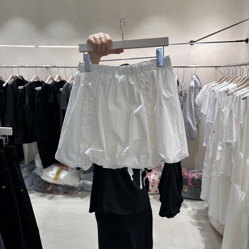 Color B韓國直郵女士新款人氣休閑推薦熱賣26春夏時尚裙褲Color B裙褲