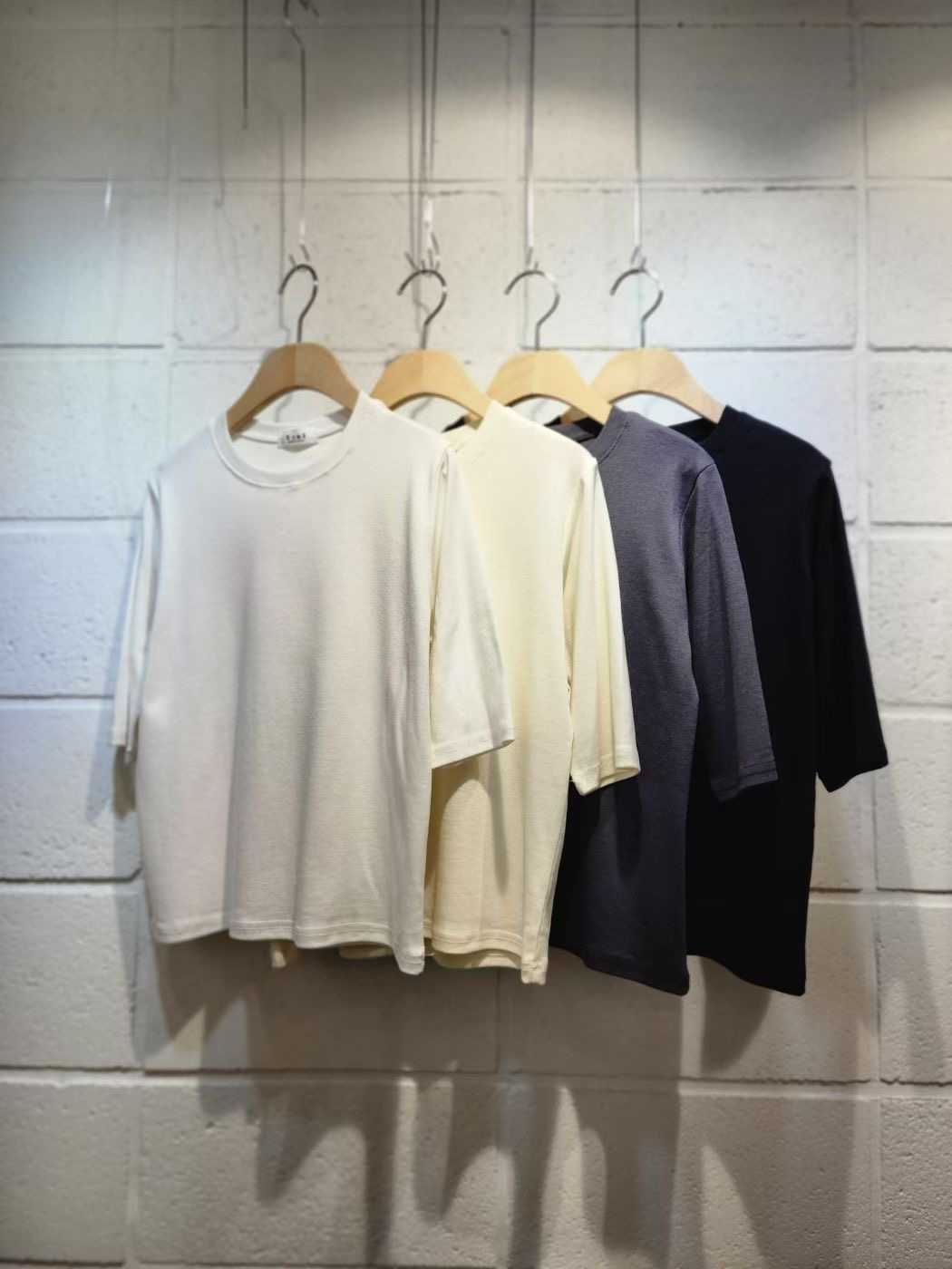 VENI韓國直郵女裝新款時尚休閑人氣職業推薦熱賣T恤莫代爾棉VENIT恤