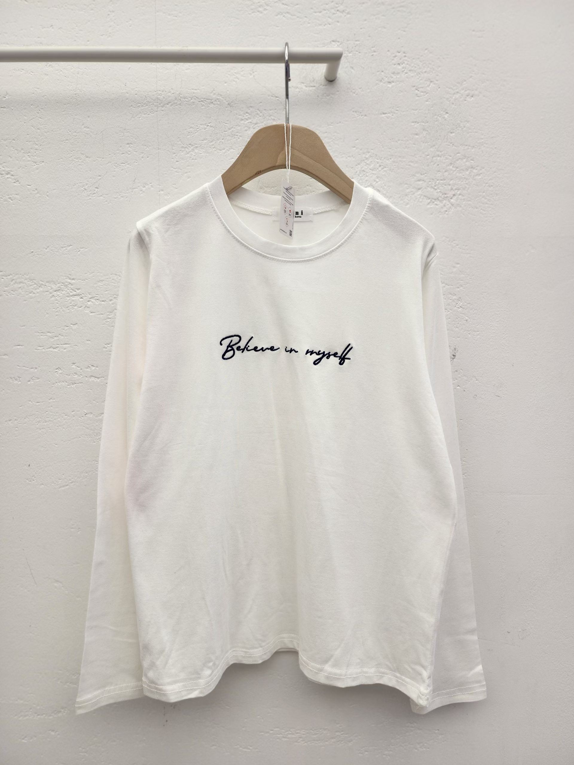 VENI東大門直郵女士新款休閑26春夏時尚人氣職業熱賣長袖T恤VENI長袖T恤