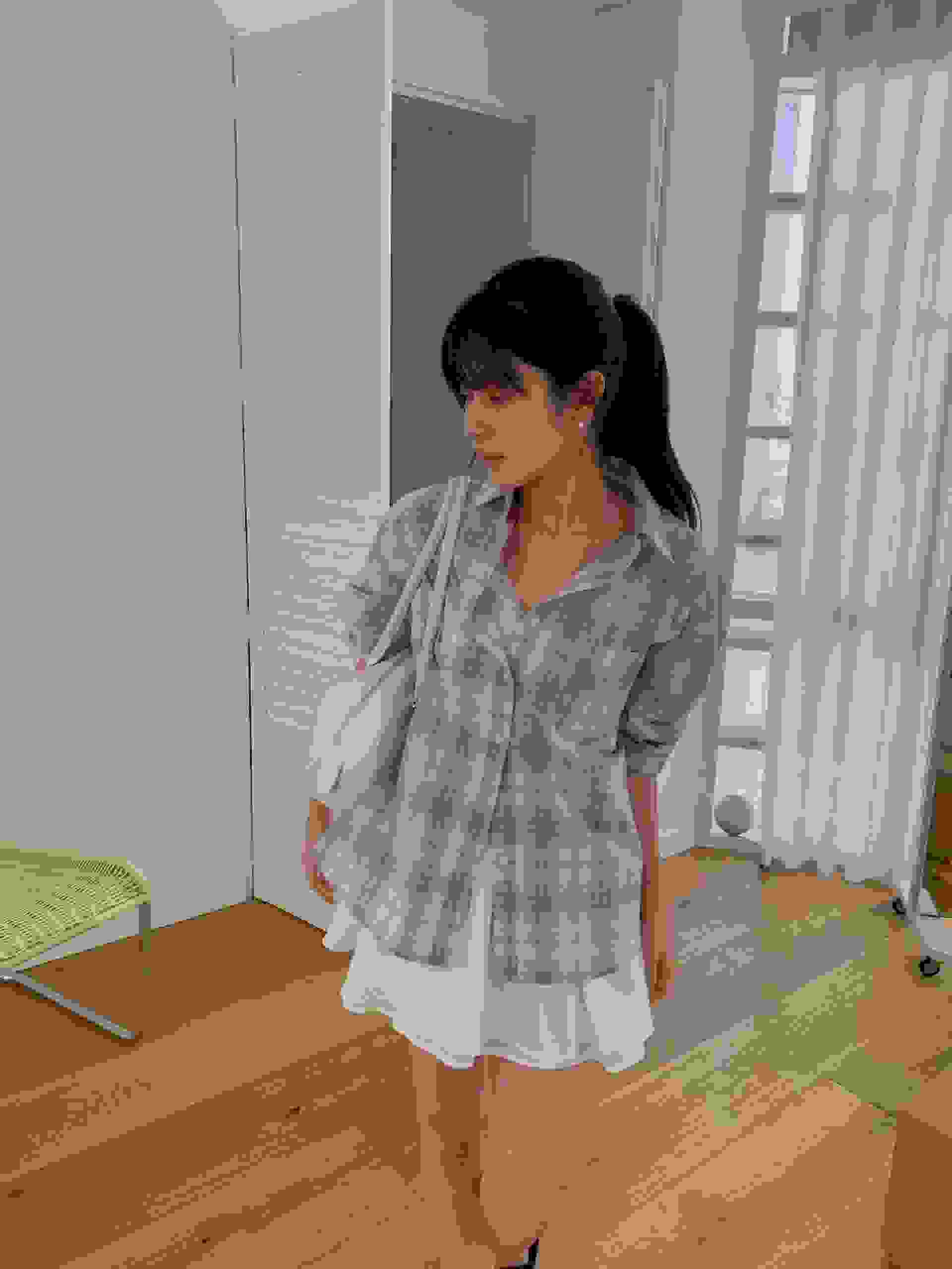 MIELLE-미엘르-OT東大門直郵女裝新品人氣襯衫蕾絲衫格紋MIELLE-2件起襯衫/蕾絲衫