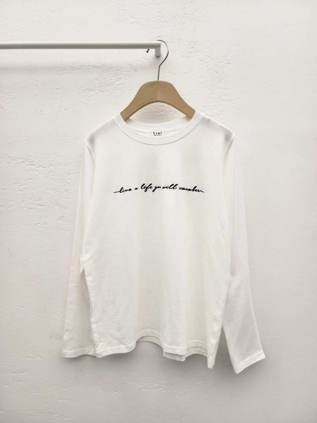 VENI東大門代購女士新款推薦真品熱賣休閑26春夏職業長袖T恤VENI長袖T恤