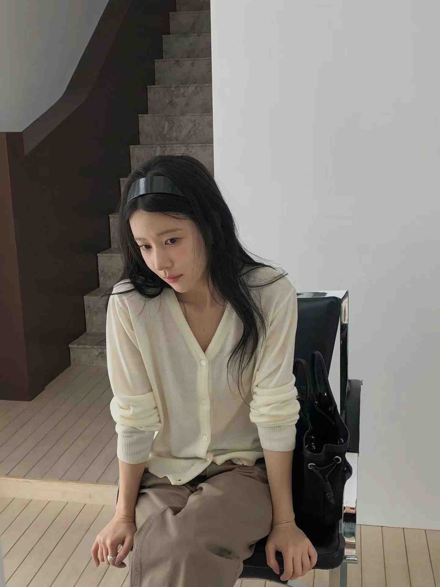 MIELLE-미엘르-OT東大門實拍女裝新品休閑熱賣針織衫開衫MIELLE-2件起針織衫