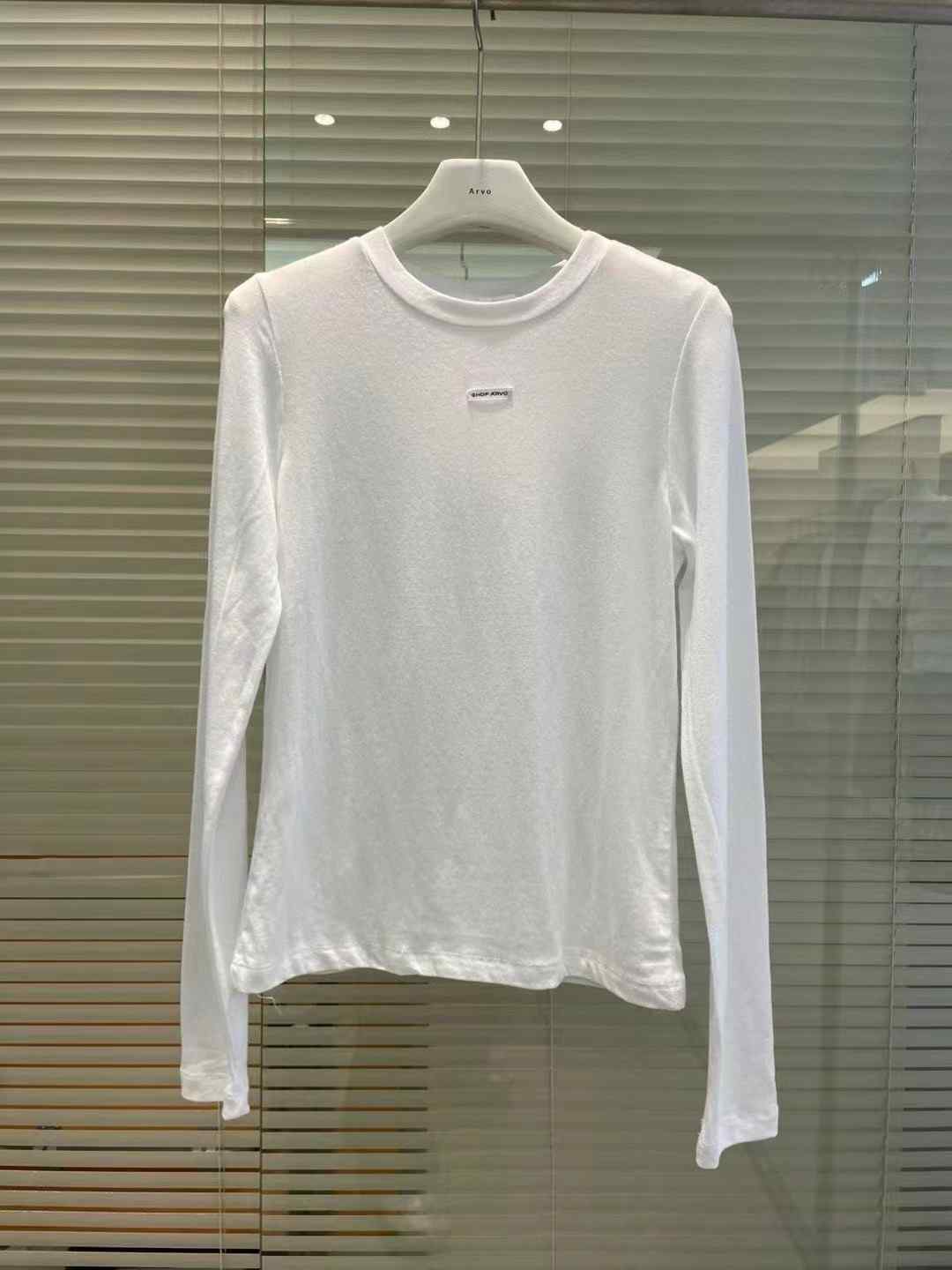 ARVO東大門直郵女裝新款推薦真品職業時尚熱賣26春夏長袖T恤ARVO長袖T恤