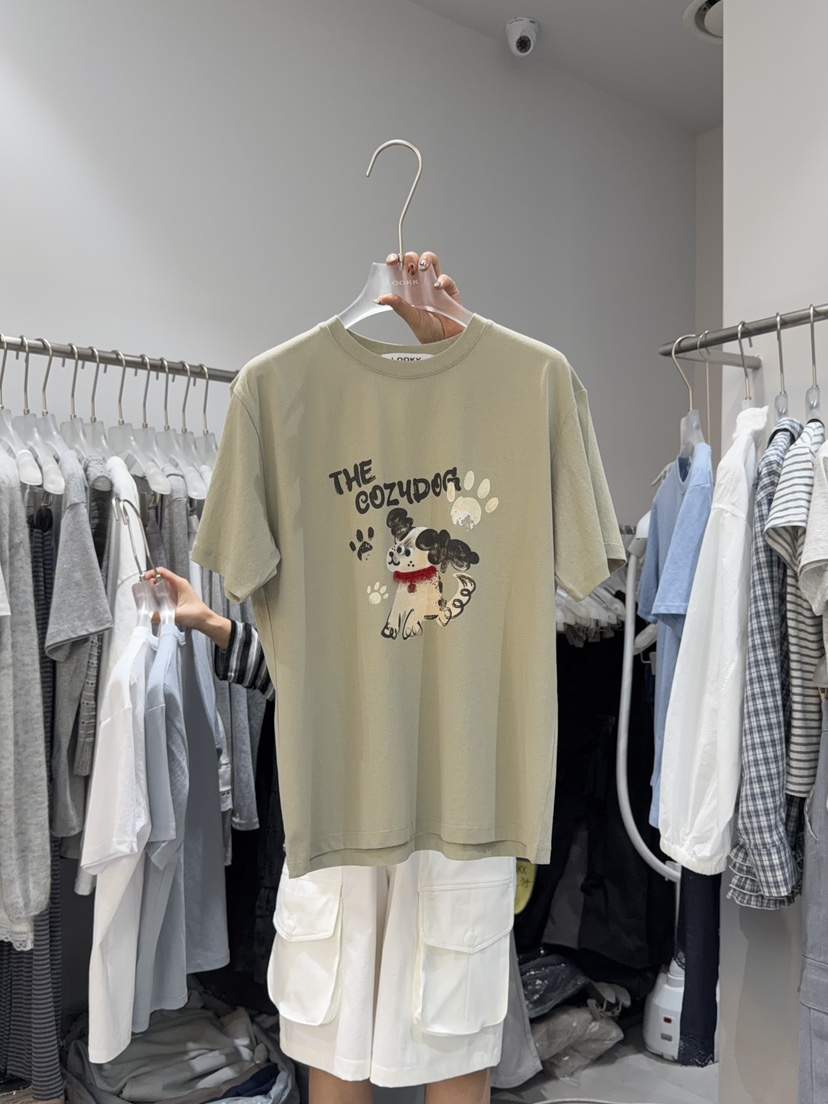 LOOKK/MIMME韓國代購女士新款時尚休閑熱賣推薦人氣26春夏T恤LOOKK/MIMMET恤