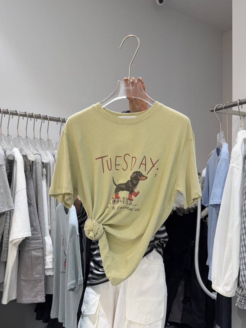 LOOKK/MIMME韓國直郵實拍女裝新款熱賣職業人氣推薦時尚T恤LOOKK/MIMMET恤