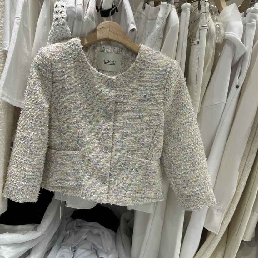 LAVIEU韓國直郵女裝新品熱賣休閑26春夏人氣職業時尚夾克LAVIEU夾克