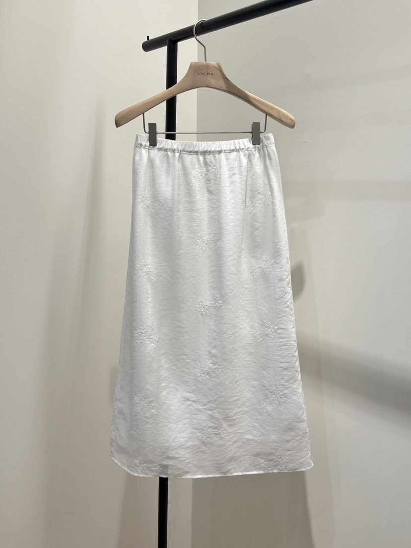 LONG PEAK韓國代購女裝新品職業熱賣時尚休閑26春夏長裙蕾絲LONG PEAK長裙