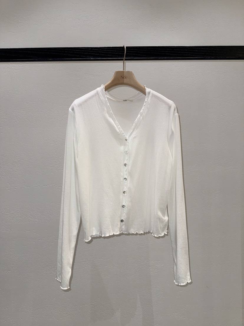 NDE韓國直郵女裝新品休閑推薦職業時尚人氣26春夏長袖T恤BOHEME_NDE長袖T恤