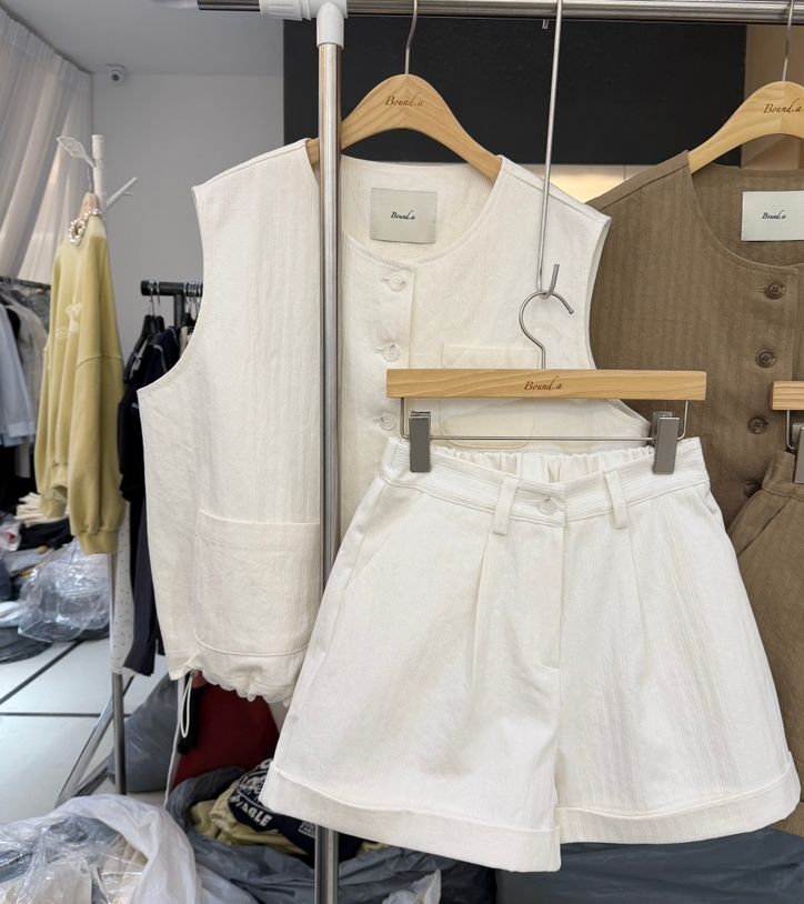 BOUND.A韓國直郵女士新品26春夏推薦套裝不含內搭套裝腰帶BOUND.A套裝