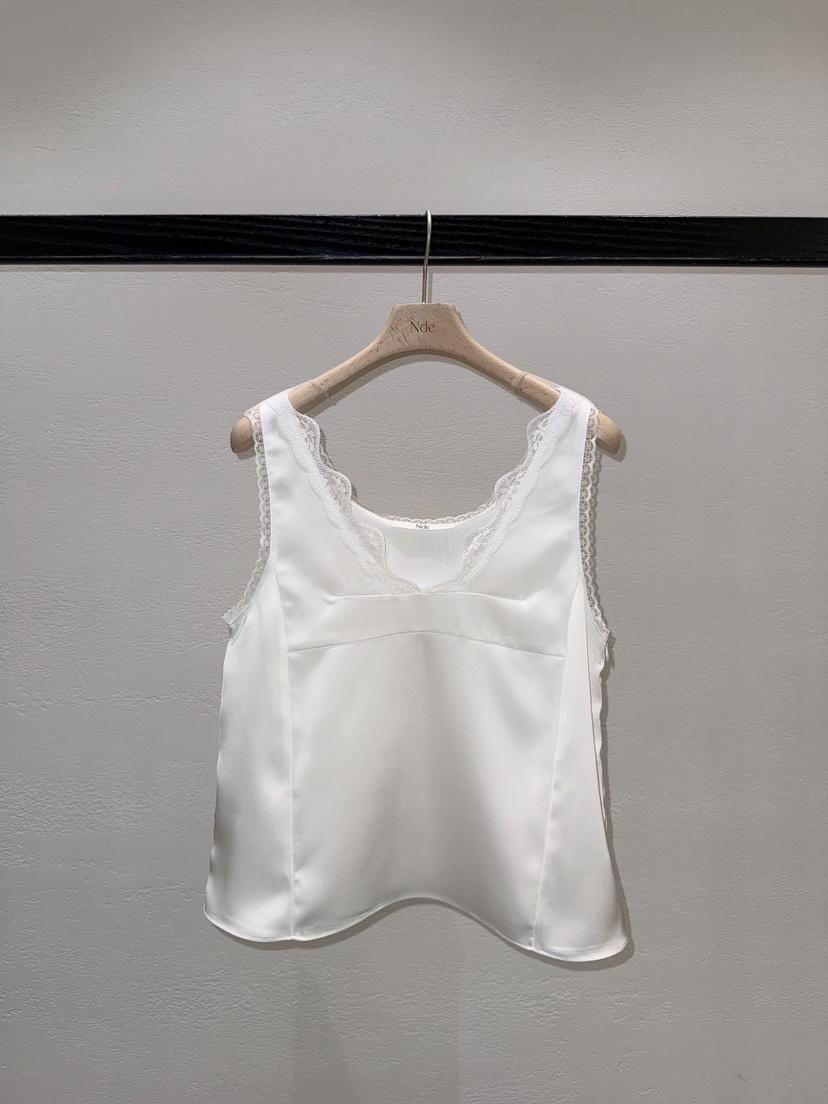 NDE韓國東大門直郵女士新款熱賣人氣職業吊帶背心蕾絲緞面BOHEME_NDE吊帶/背心