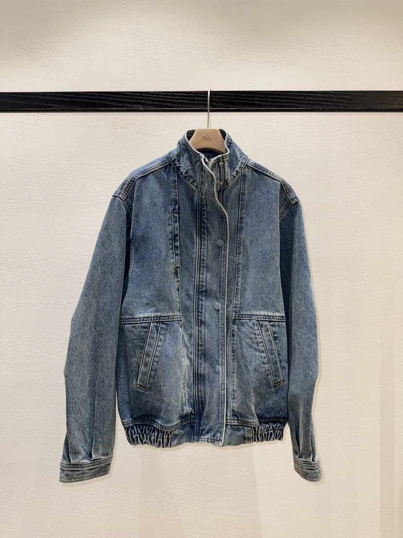 NDE韓國代購女士新款休閑26春夏職業推薦時尚熱賣夾克水洗BOHEME_NDE夾克